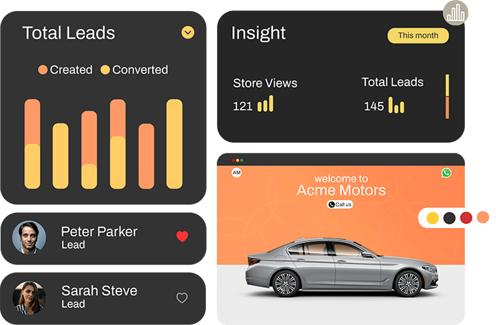 myshowroom online website tools